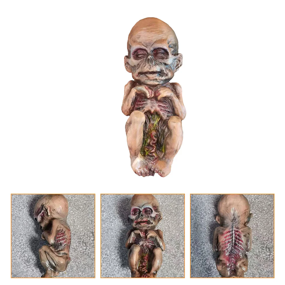 

Halloween Baby Zombie Haunted Ghost Scary Creepy Mummy Horror House Decor Statue Supplies Prop Party Scene Layout Ornament