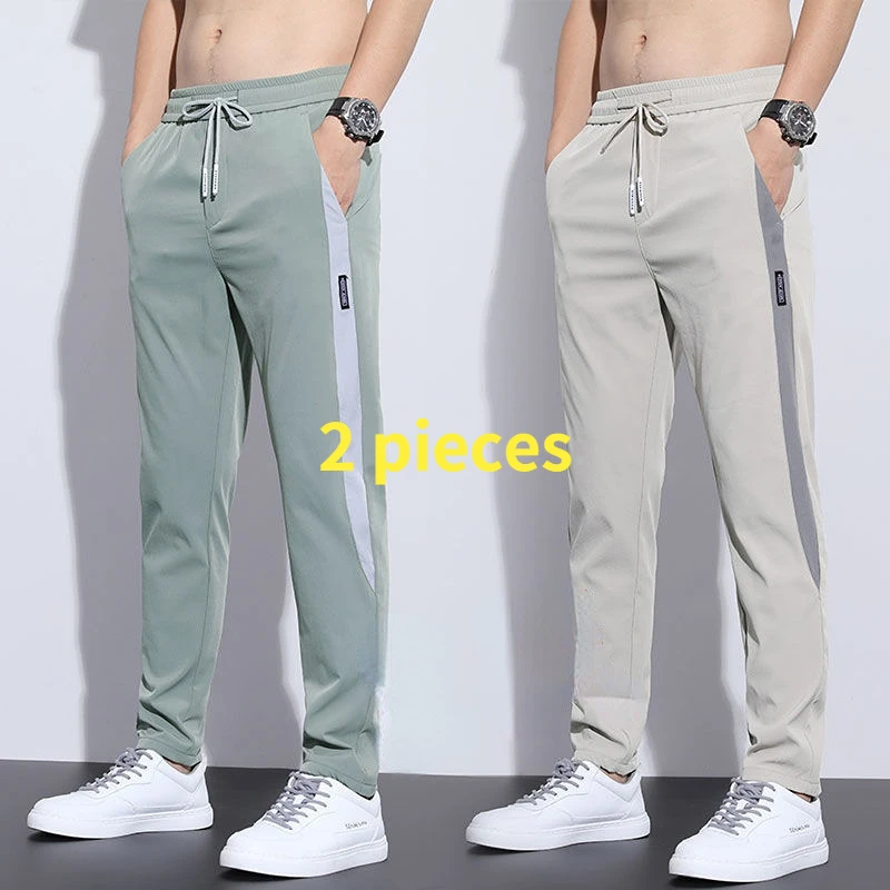 2022 Men's Trousers Spring Summer New Thin Green Solid Color Fashion Pocket Applique Full Length Casual Work Pants Pantalon
2022 Men's Trousers Spring Summer New Thin Green Solid Color Fashion Pocket Applique Full Length Casual Work Pants Pantalon