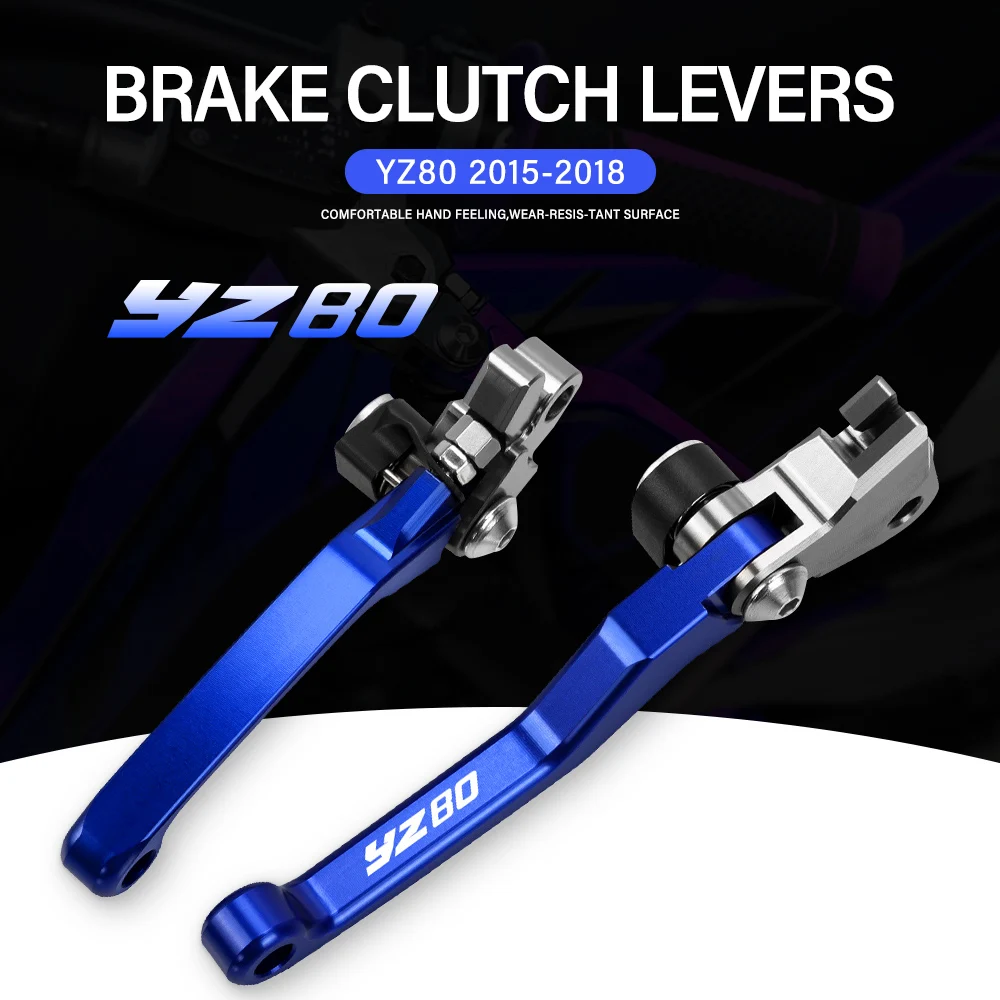 

Pivot Brake Clutch Levers CNC For YAMAHA YZ80 2015-2018 2019 2020 2021 Motorcycle Accessories Dirt Pit Bike Brakes Handles Lever