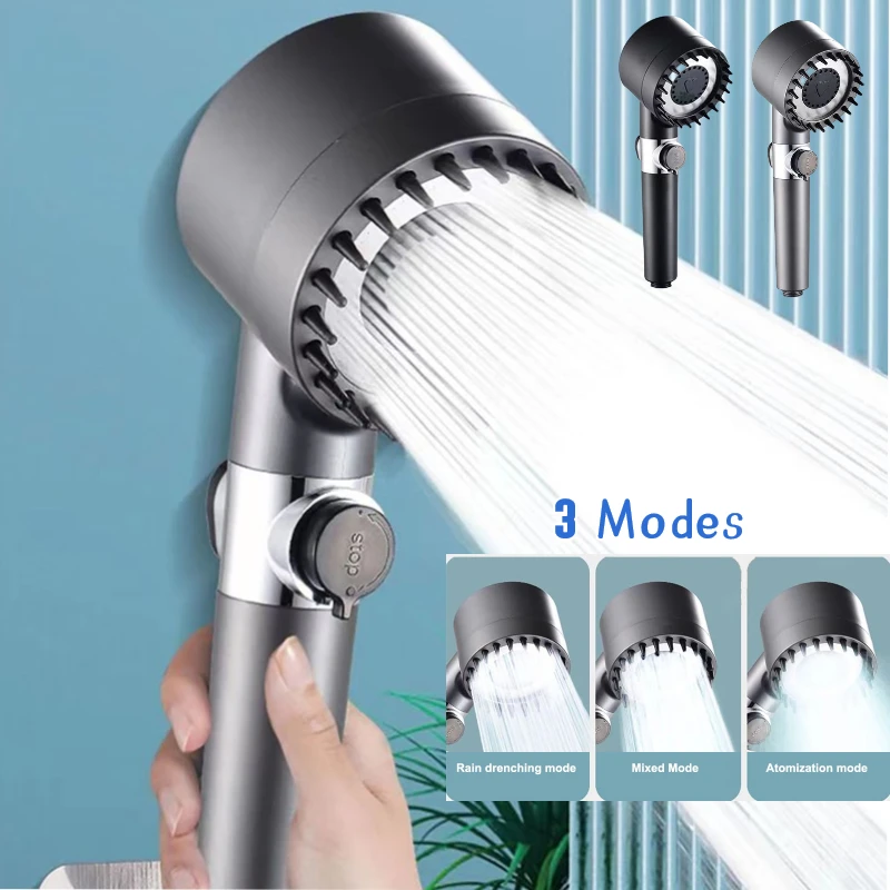 3 Modes Shower Head Adjustable Rainfall High Pressure Filter Faucet Water Saving Shower Nozzle with Massage Shower Head
3 Modes Shower Head Adjustable Rainfall High Pressure Filter Faucet Water Saving Shower Nozzle with Massage Shower Head