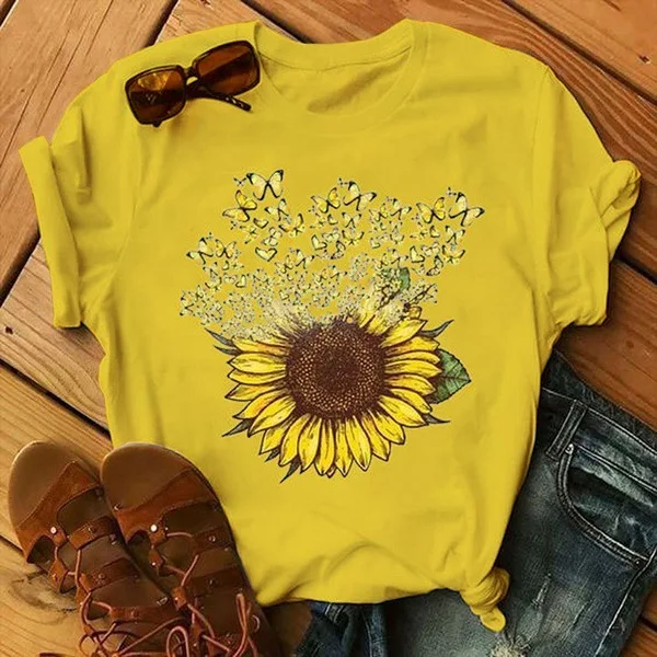 Spring and summer 2021 color matching round neck short sleeve T-shirt for girls Cotton
Spring and summer 2021 color matching round neck short sleeve T-shirt for girls Cotton