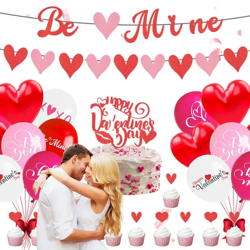 Valentines Day Decorations Happy Valentines Day Flag Latte Flowers Multifunctional Romantic Proposal Love Balloons PartySupplies
Valentines Day Decorations Happy Valentines Day Flag Latte Flowers Multifunctional Romantic Proposal Love Balloons PartySupplies