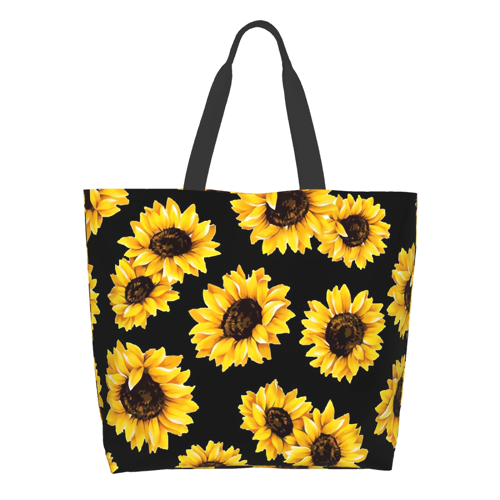 Retro Sunflowers Canvas Tote Bag for Women Weekend Reusable Grocery Bags Bulk Large Casual Shopping Shoulder Handbag
Retro Sunflowers Canvas Tote Bag for Women Weekend Reusable Grocery Bags Bulk Large Casual Shopping Shoulder Handbag