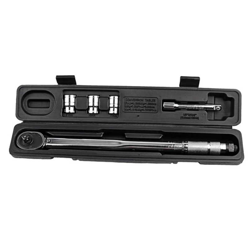 1/2In Torque Wrench Wrench Set Car Tiretorque Wrench Torque Sleeve Ratchet Quick Wrench Tool Silver
1/2In Torque Wrench Wrench Set Car Tiretorque Wrench Torque Sleeve Ratchet Quick Wrench Tool Silver