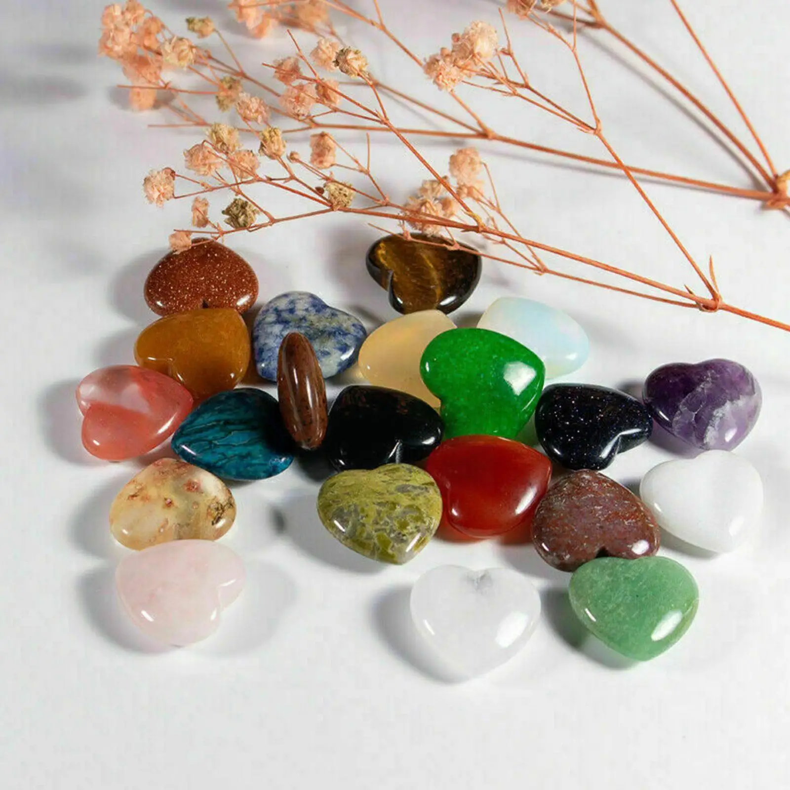 1Pc Healing Crystals Heart Stones Natural Amethyst Stones Green Balancing Tiger Rose Eye Obsidian Reiki Aventurine Quartz E M7K8
1Pc Healing Crystals Heart Stones Natural Amethyst Stones Green Balancing Tiger Rose Eye Obsidian Reiki Aventurine Quartz E M7K8
