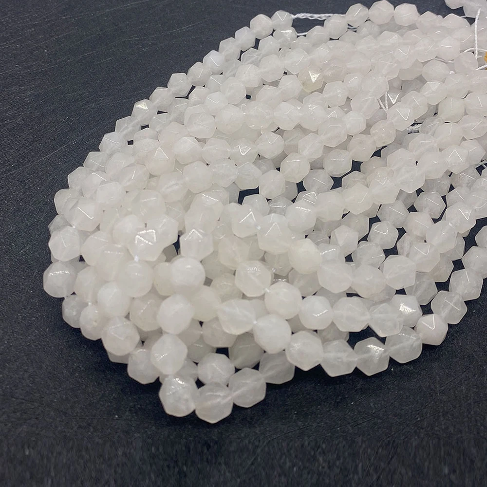 White Agate Natural Stone Necklace Bead 6mm8mm10mm Faceted Round Bracelet Beads Charms Jewelry Making DIY Accessories Wholesale
White Agate Natural Stone Necklace Bead 6mm8mm10mm Faceted Round Bracelet Beads Charms Jewelry Making DIY Accessories Wholesale