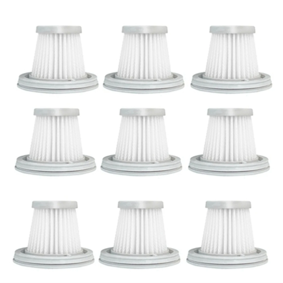 

9Pcs Hepa Filter Replacement Parts for Xiaomi Mijia Handy Vacuum Cleaner SSXCQ01XY Home Car Mini Wireless Spare