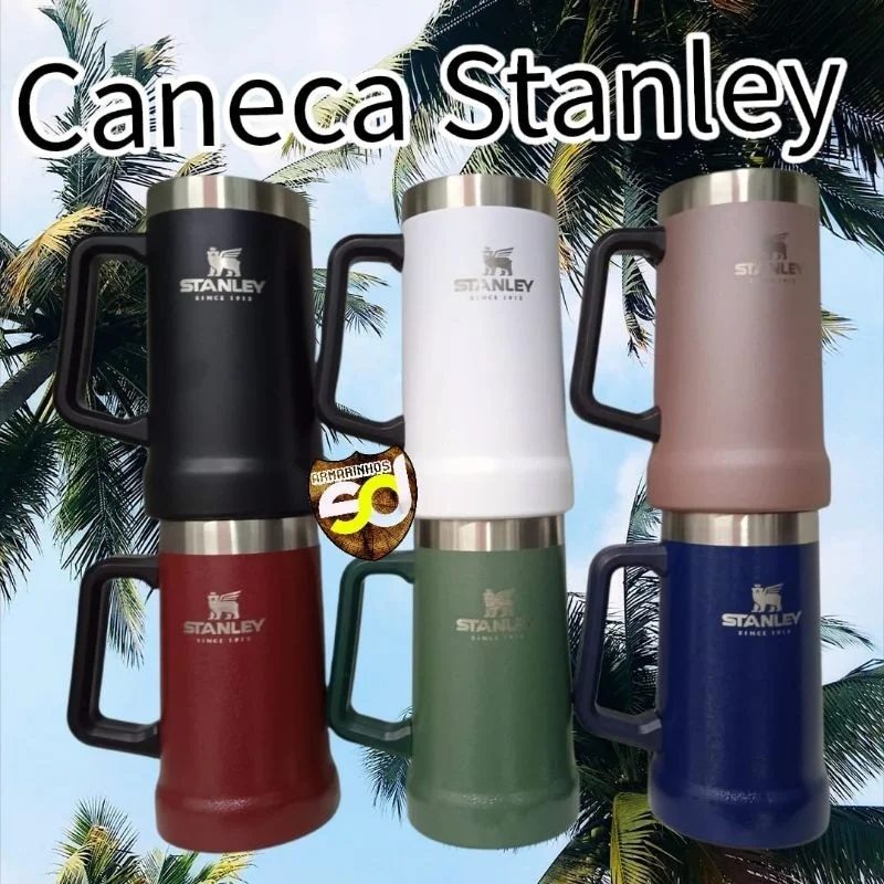 Original Vacuum 709ML Stanley Cup With Hand Double Wall Thermal Estanley Cup Stainless Steel Adventure Grip Beer Stein Mug
Original Vacuum 709ML Stanley Cup With Hand Double Wall Thermal Estanley Cup Stainless Steel Adventure Grip Beer Stein Mug