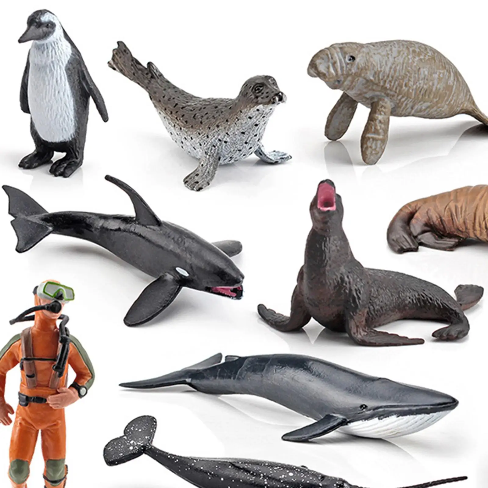 Realistic Ocean Animals Kids Educational Toys Sea Animals Model for Shelf Decor Birthday Christmas Party Decoration Kids Gift
Realistic Ocean Animals Kids Educational Toys Sea Animals Model for Shelf Decor Birthday Christmas Party Decoration Kids Gift