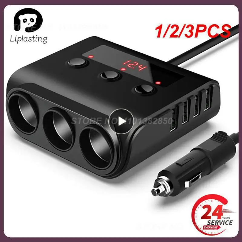 1/2/3 шт., автомобильный прикуриватель, 3 гнезда, 12-24 В
1/2/3 шт., автомобильный прикуриватель, 3 гнезда, 12-24 В