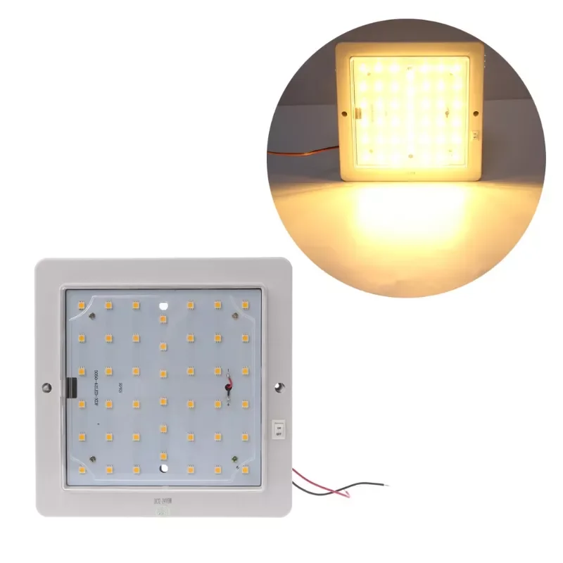 LED RV Interior Led Ceiling Light Boat Camper Trailer Single Dome 12-24V 800LM 9W
LED RV Interior Led Ceiling Light Boat Camper Trailer Single Dome 12-24V 800LM 9W