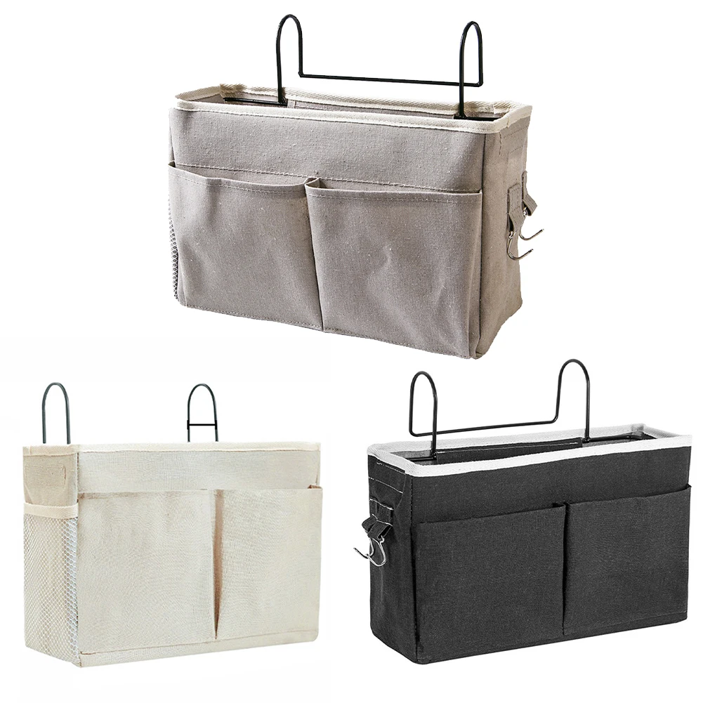 1PCS 30*19*10cm Cotton Linen Canvas Hanging Basket Bedside Shelf For Tablets Mobile Phones TV Remotes Reading Glasses Dolls
1PCS 30*19*10cm Cotton Linen Canvas Hanging Basket Bedside Shelf For Tablets Mobile Phones TV Remotes Reading Glasses Dolls