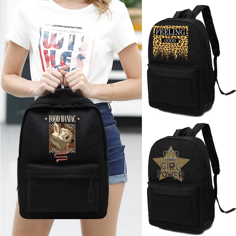 Girl Fashion Backpack Portable Outdoor Travel Shoulder School Bag Youth Backpack Leopard Print for Gym,sports,shopping,cycling
Girl Fashion Backpack Portable Outdoor Travel Shoulder School Bag Youth Backpack Leopard Print for Gym,sports,shopping,cycling
