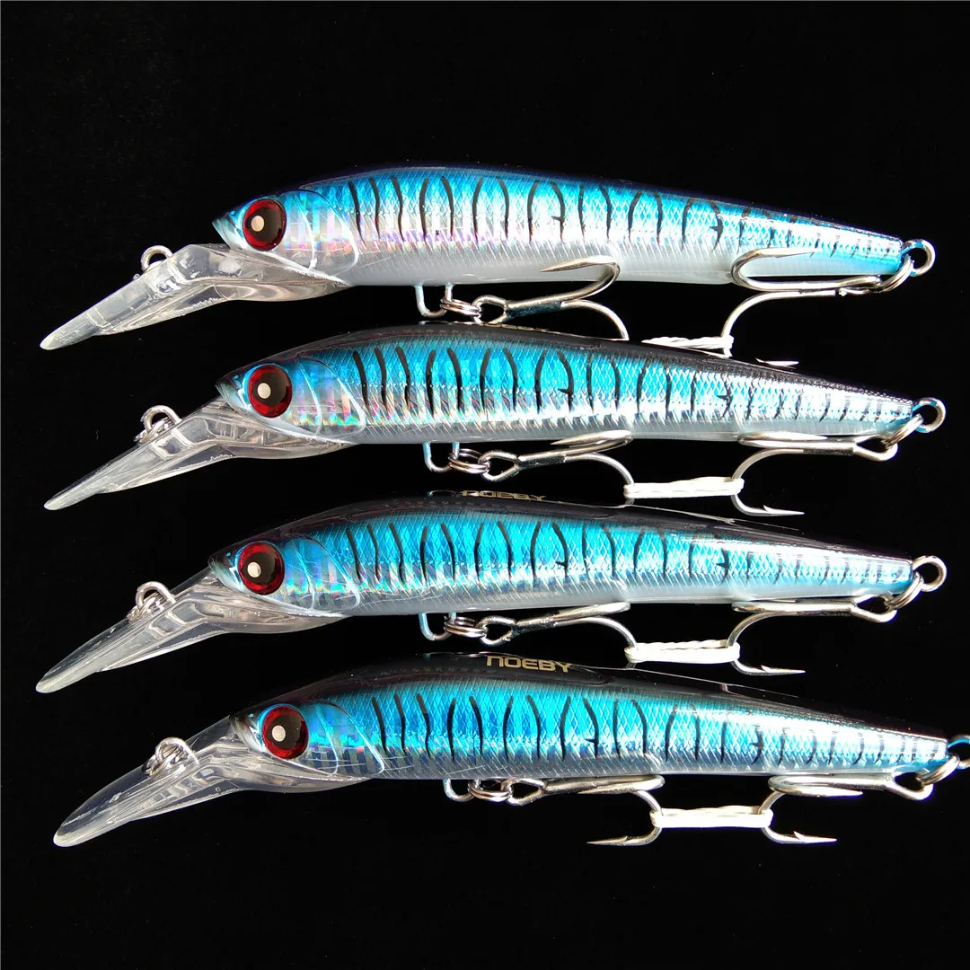 NOEBY 4pcs 140mm 50g Trolling Sinking 7-9m Minnow Fishing Lure Hard Bait Artificial Leurres Trolling Wobblers
NOEBY 4pcs 140mm 50g Trolling Sinking 7-9m Minnow Fishing Lure Hard Bait Artificial Leurres Trolling Wobblers