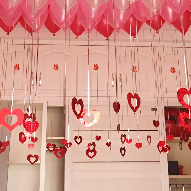 100pcs Balloon Heart-shaped Sequined Pendant Decor Balloon Accessories Wedding Room Decoration Birthday Party Wedding Supplies
100pcs Balloon Heart-shaped Sequined Pendant Decor Balloon Accessories Wedding Room Decoration Birthday Party Wedding Supplies