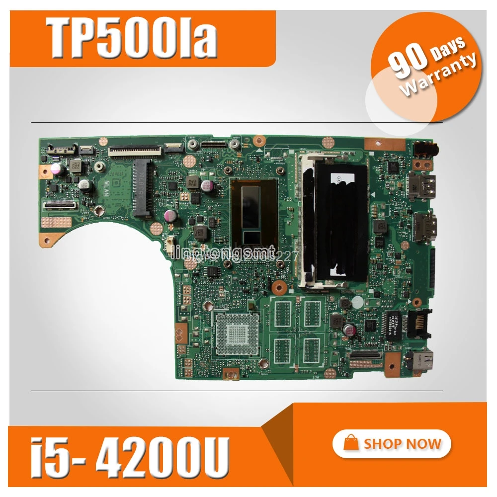 TP500LA Motherboard REV2.0 I5-4200U 4GB For Asus TP500L TP500LA TP500LN Laptop motherboard TP500LA Mainboard TP500LA Motherboard
TP500LA Motherboard REV2.0 I5-4200U 4GB For Asus TP500L TP500LA TP500LN Laptop motherboard TP500LA Mainboard TP500LA Motherboard