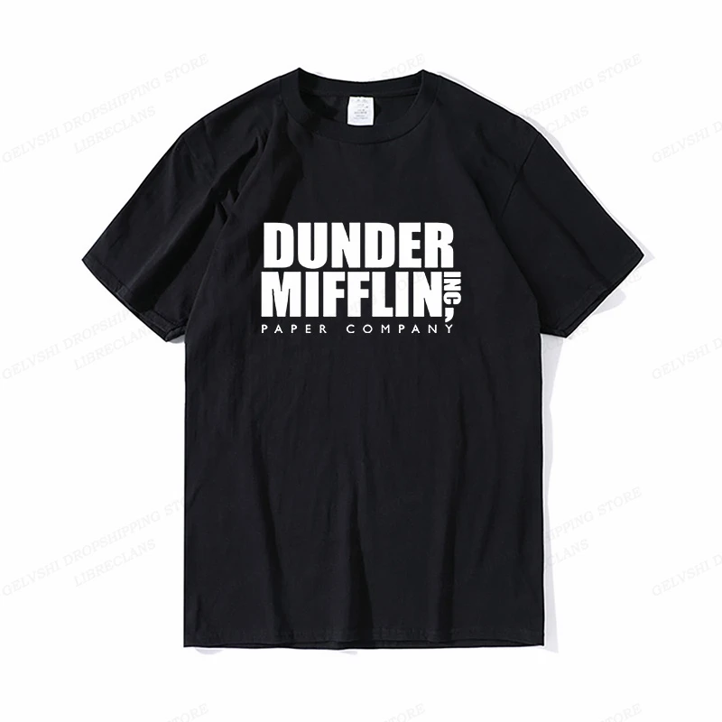 DUNDER MIFFLIN T Shirt Men Fashion T-shirts Cotton Tshirt Office Tops Tees Women Tshirt Boy Tees Summer Camisetas Letter Clothes
DUNDER MIFFLIN T Shirt Men Fashion T-shirts Cotton Tshirt Office Tops Tees Women Tshirt Boy Tees Summer Camisetas Letter Clothes