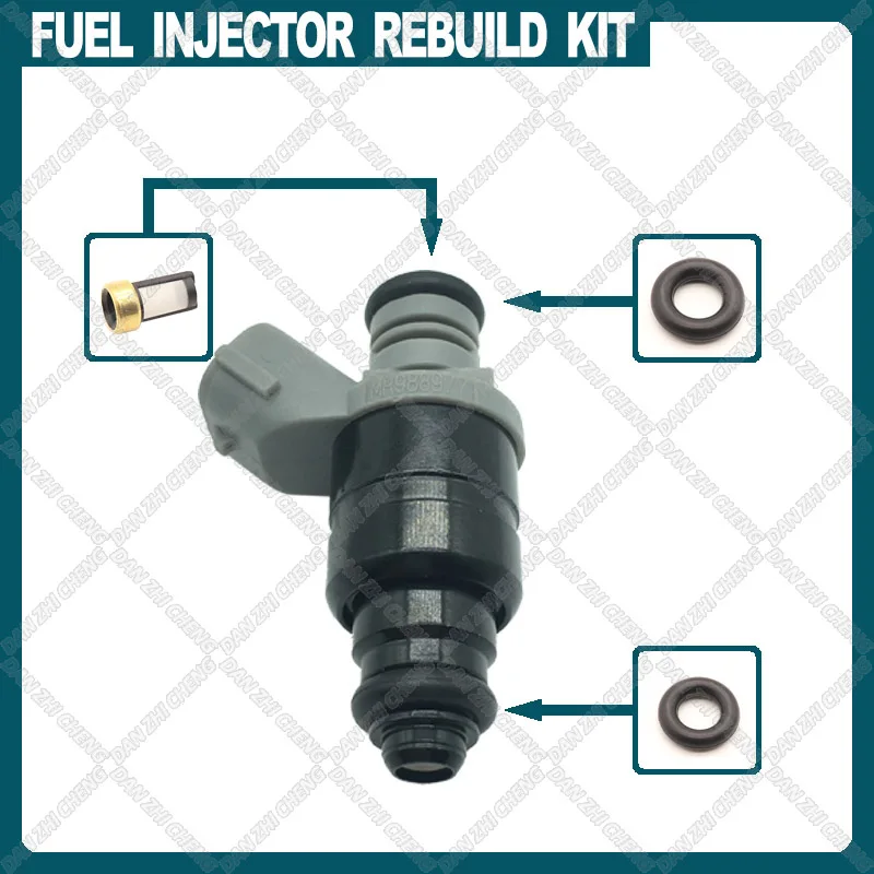 Fuel Injector Service Repair Kit Filters Orings Seals Grommets for MR988977 Fits Mitsubishi Colt 1.3L Smart Forfour 04-08
Fuel Injector Service Repair Kit Filters Orings Seals Grommets for MR988977 Fits Mitsubishi Colt 1.3L Smart Forfour 04-08