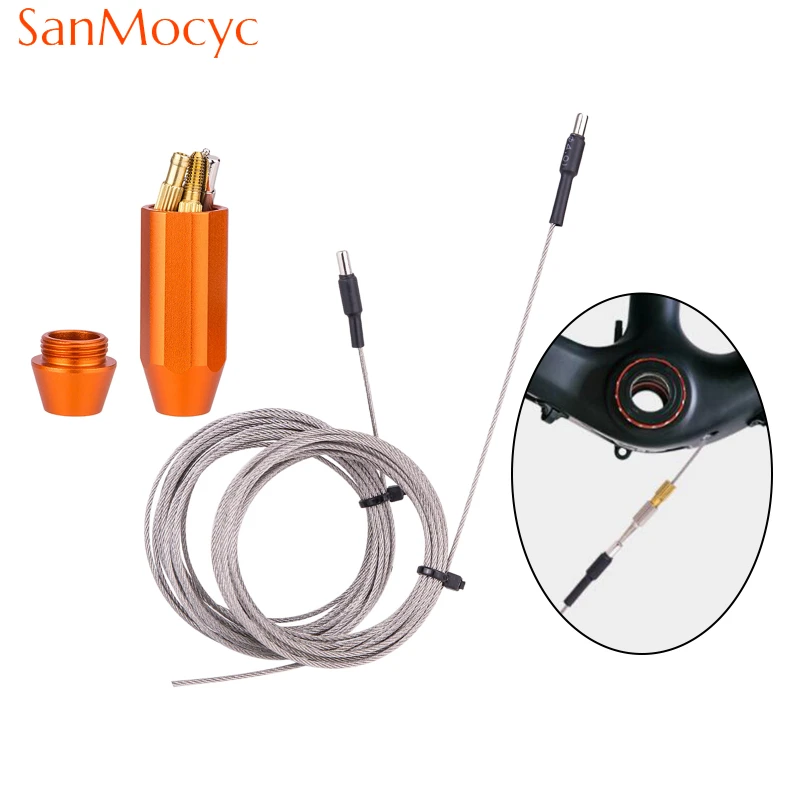 Road Bike Internal Cable Routing Tool with Strong Neodymium Magnet For Bicycle Frame Hydraulic Brake Hose Shifter Wire
Road Bike Internal Cable Routing Tool with Strong Neodymium Magnet For Bicycle Frame Hydraulic Brake Hose Shifter Wire