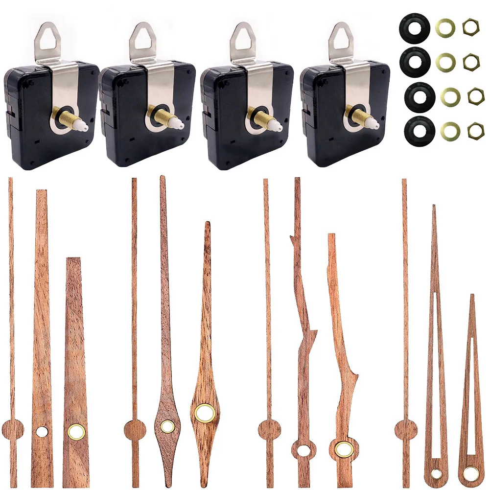 Sturdy Brand New Durable Quiet Movemen Accessories 4 Sets Metal Clock DIY Plastic Replacement Kit 56mmX56mmX16mm
Sturdy Brand New Durable Quiet Movemen Accessories 4 Sets Metal Clock DIY Plastic Replacement Kit 56mmX56mmX16mm