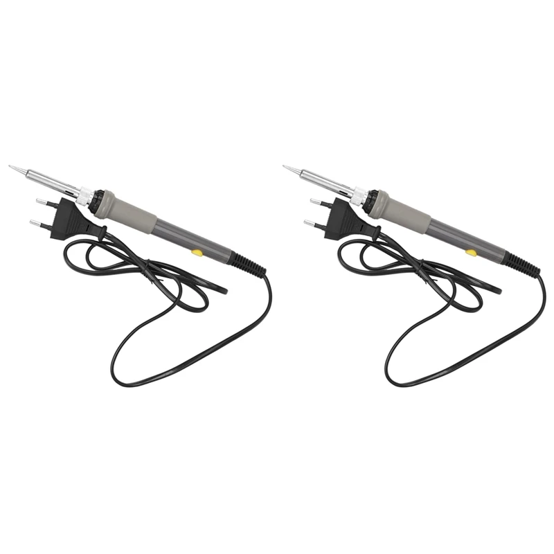 2X 60W Adjustable Electric Temperature-Gun Welding Soldering Iron Tool 200-450 Degrees Celsius(EU PLUG)
2X 60W Adjustable Electric Temperature-Gun Welding Soldering Iron Tool 200-450 Degrees Celsius(EU PLUG)