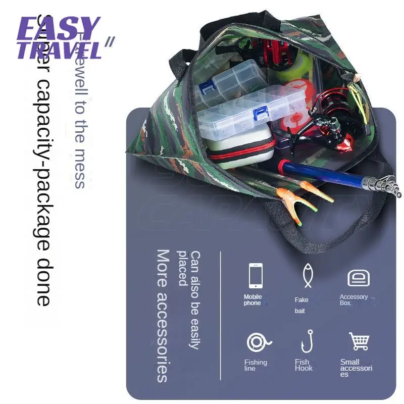 Large Capacity Fishing Gear Bag Multifunctional Portable Live Fish Storage Case Oxford Cloth Outdoor Dry Bag Fishing Bag Folding
Large Capacity Fishing Gear Bag Multifunctional Portable Live Fish Storage Case Oxford Cloth Outdoor Dry Bag Fishing Bag Folding