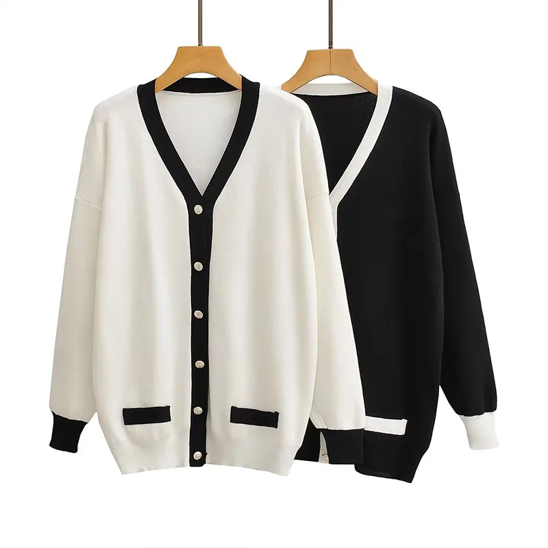 2022 Autumn Women Cardigan Small Fragrance Knit Coat Vintage Long Sleeve Button Up Elegant Female Sweaters Chic Top 2456
2022 Autumn Women Cardigan Small Fragrance Knit Coat Vintage Long Sleeve Button Up Elegant Female Sweaters Chic Top 2456