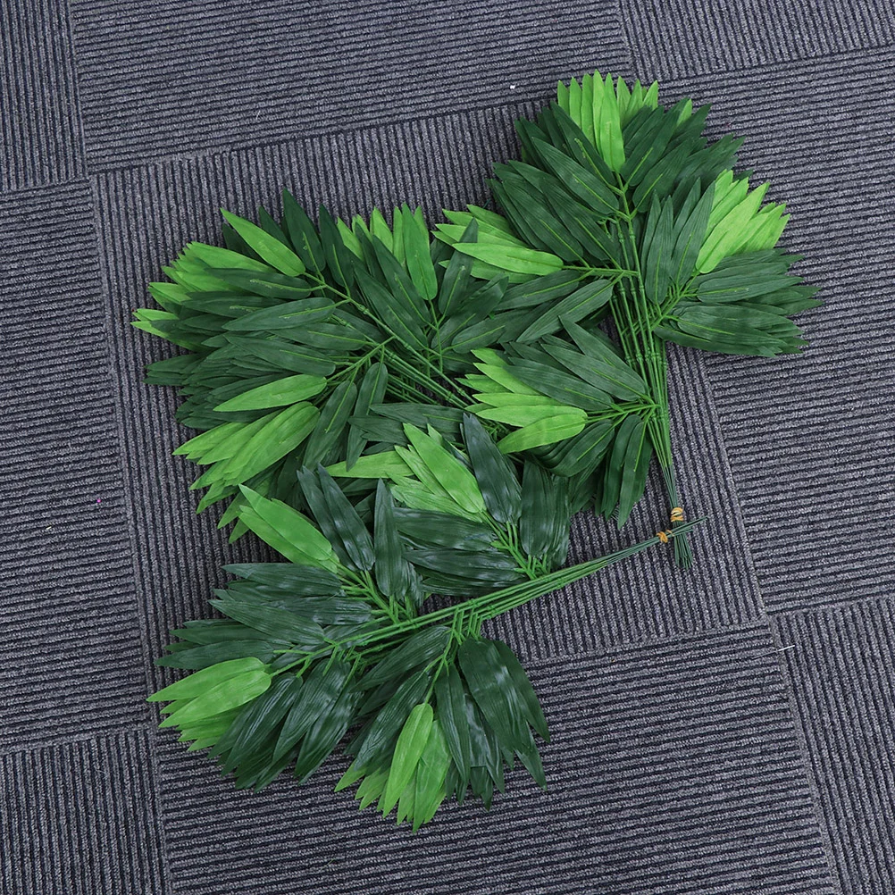100 Pcs Artificial Trees Bamboo Stems House Plants Plastic Green Palm Home Décor Faux Leaves Fake Decorations
100 Pcs Artificial Trees Bamboo Stems House Plants Plastic Green Palm Home Décor Faux Leaves Fake Decorations