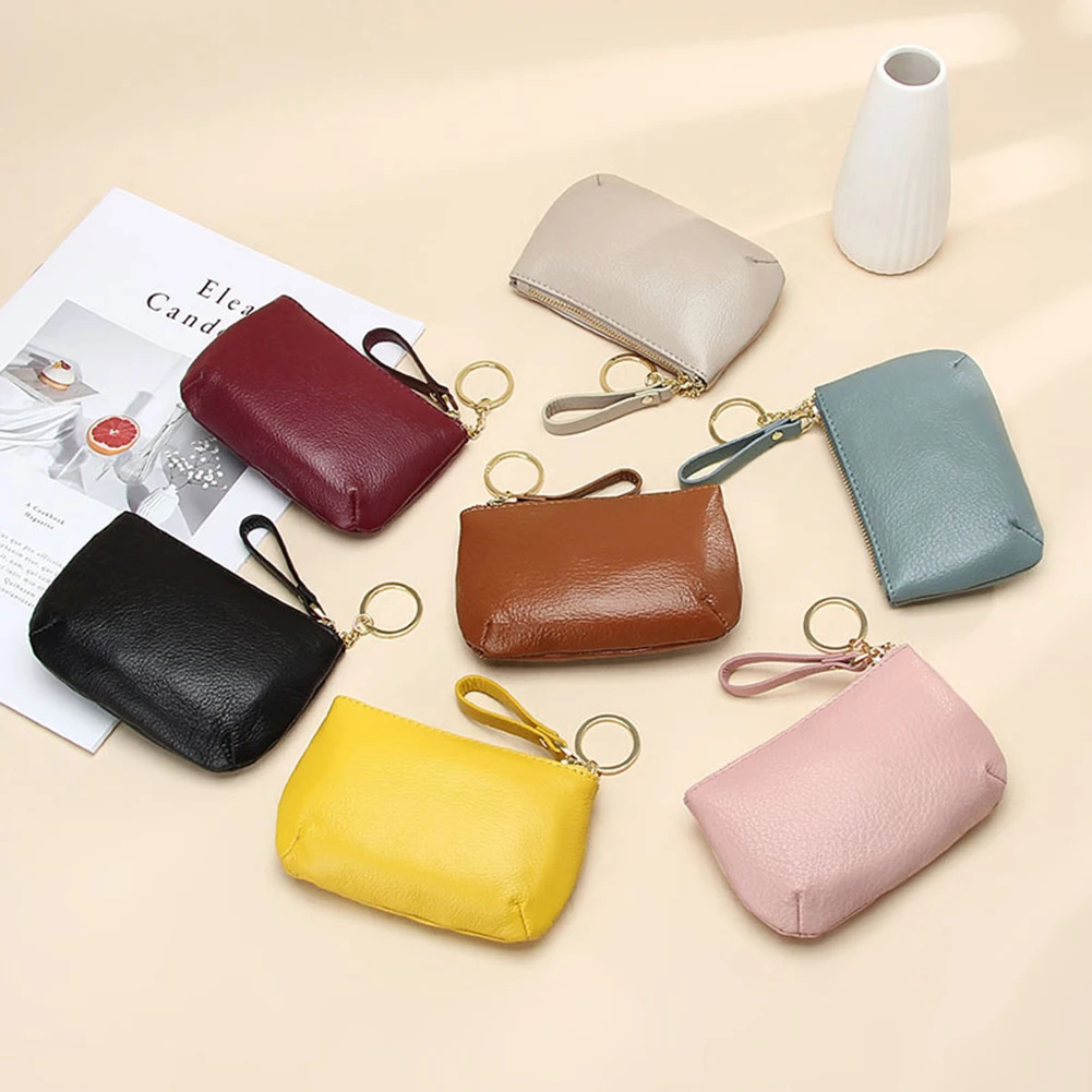 Women Simple Key Buckle Coin Bag Natural Fall Leather Coin Purse Large Capacity Design for Business Trip 2022 New
Women Simple Key Buckle Coin Bag Natural Fall Leather Coin Purse Large Capacity Design for Business Trip 2022 New