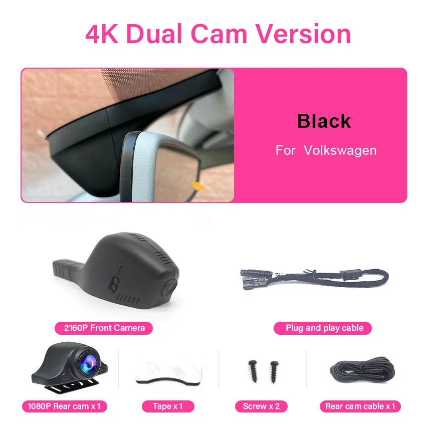 Автомобильный видеорегистратор с функцией Plug and Play, камера для Volkswagen Passat-Taos-jetta B8 CC polo sedan Golf 7 Tiguan L Jialu TROC
Автомобильный видеорегистратор с функцией Plug and Play, камера для Volkswagen Passat-Taos-jetta B8 CC polo sedan Golf 7 Tiguan L Jialu TROC