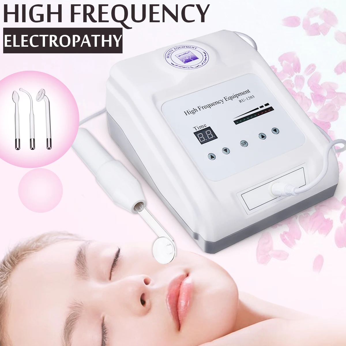 Portable High Frequency Device Electrode Wand Facial Machine Acne Remover Face Massager Beauty SPA Skin Tightening Face Lifting
Portable High Frequency Device Electrode Wand Facial Machine Acne Remover Face Massager Beauty SPA Skin Tightening Face Lifting