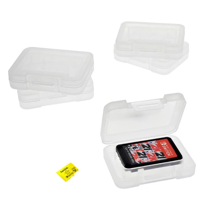 10PCS Portable Single Game Dedicated TF Card Storage Holder Mini Case Protective Clear Box for Nintendo Switch Lite OLED
10PCS Portable Single Game Dedicated TF Card Storage Holder Mini Case Protective Clear Box for Nintendo Switch Lite OLED