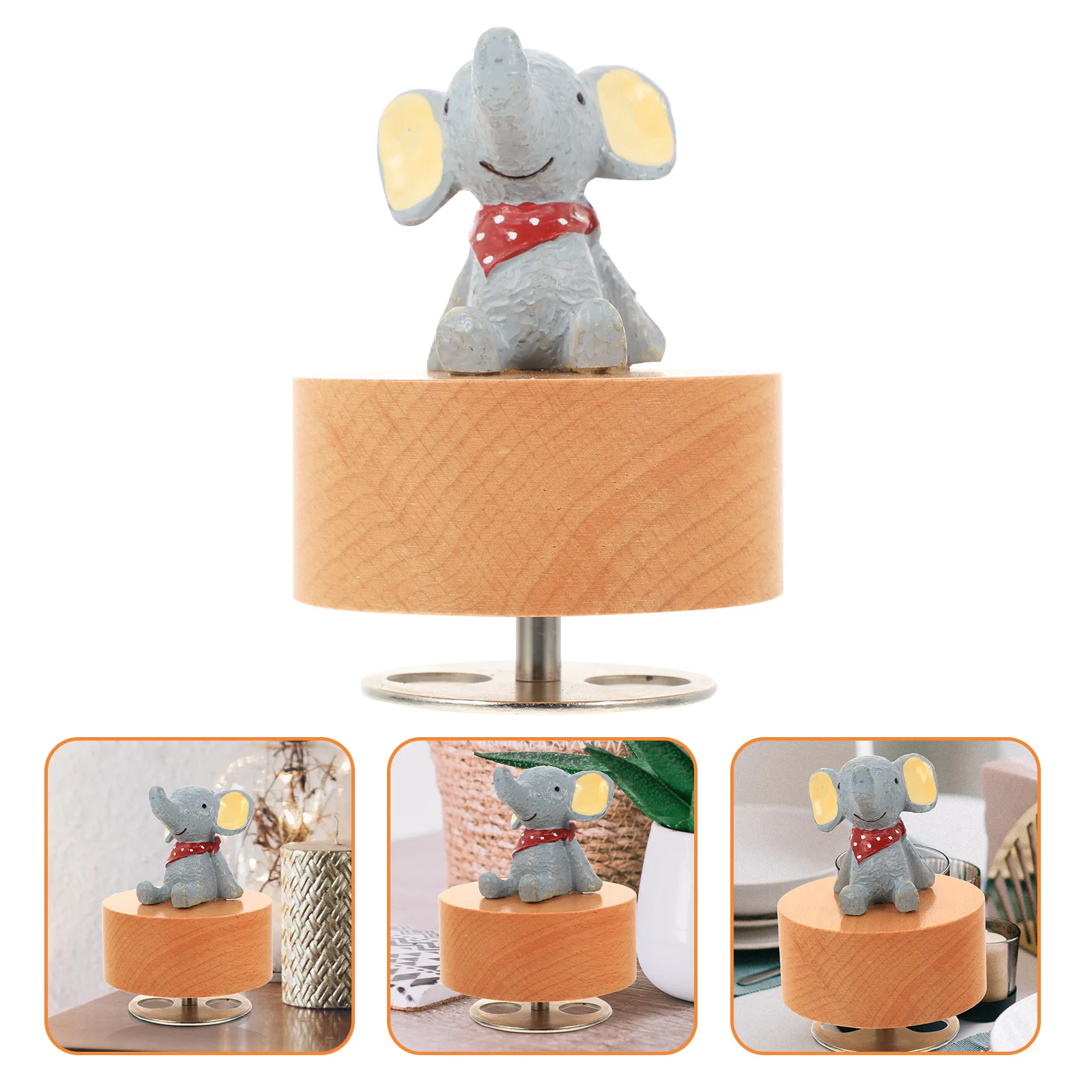Boxmusical Elephant Gift Animal Kids Ornament Toy Vintage Decorative Hand Rotating Crank Cute Girls Custom Figurine Collection
Boxmusical Elephant Gift Animal Kids Ornament Toy Vintage Decorative Hand Rotating Crank Cute Girls Custom Figurine Collection