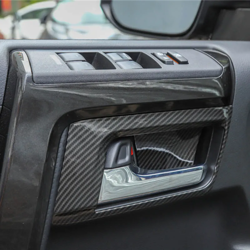 Car Door Handle Decoration Sticker Wrist Bowl Carbon Color Trim Frame Interior Moulding Accessories For Toyota 4Runner 4 Runner
Car Door Handle Decoration Sticker Wrist Bowl Carbon Color Trim Frame Interior Moulding Accessories For Toyota 4Runner 4 Runner