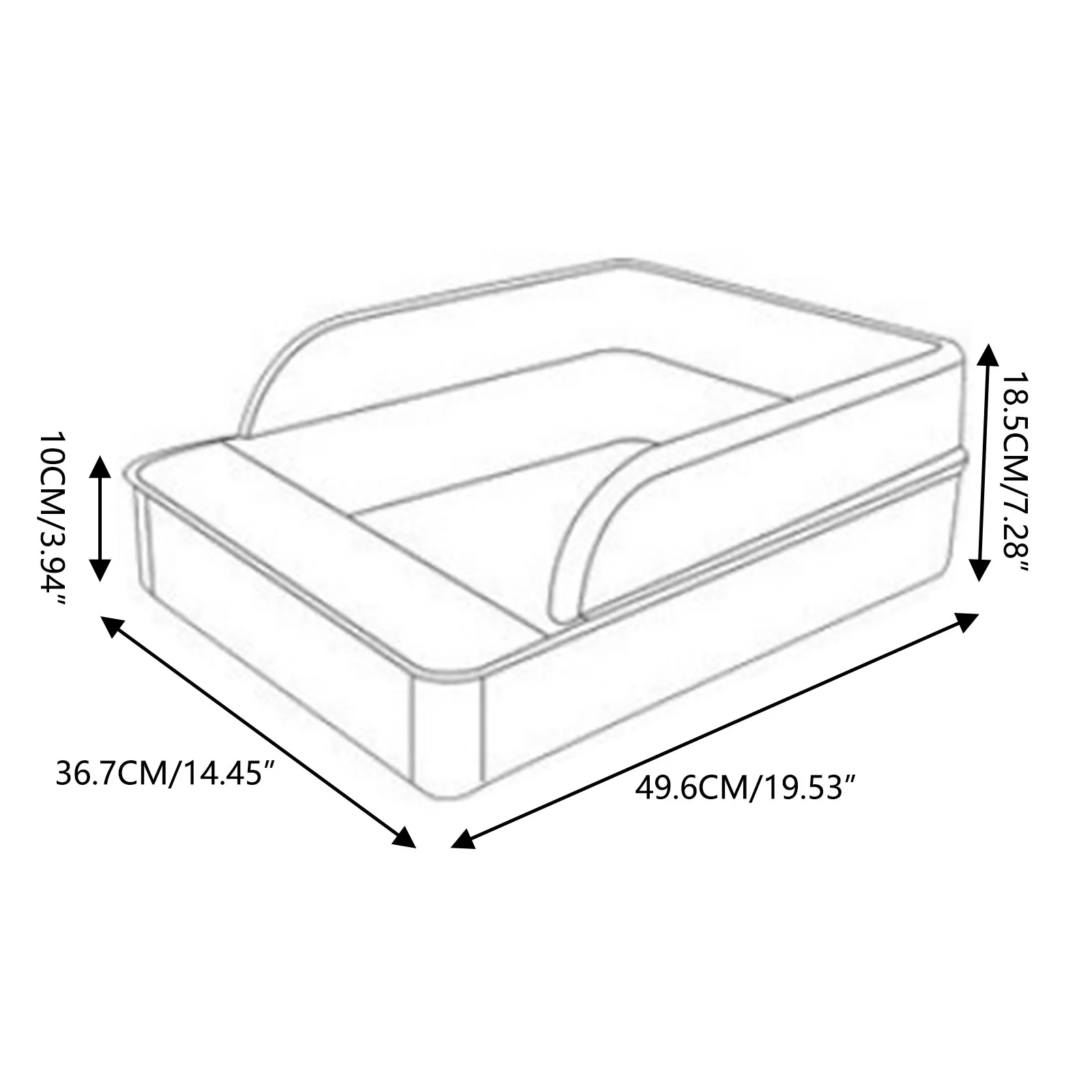 Open Top Cat Litter Box With Cat Litter Scoop, Semi-Enclosed Cat Pet Supplies for Cats Pet Supplies for Cats Food
Open Top Cat Litter Box With Cat Litter Scoop, Semi-Enclosed Cat Pet Supplies for Cats Pet Supplies for Cats Food