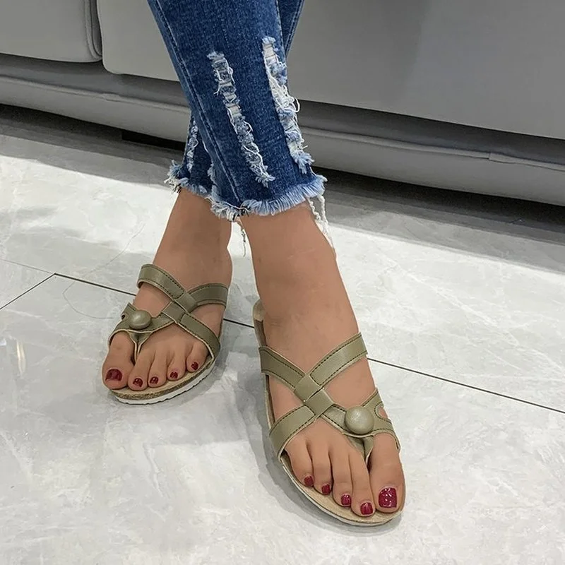 2022 New Women Slippers Big Toe Rectify Casual Flats Pure Color Simple Slides Summer Cozy Home Shoes Fashion 43 Size Women Shoes
2022 New Women Slippers Big Toe Rectify Casual Flats Pure Color Simple Slides Summer Cozy Home Shoes Fashion 43 Size Women Shoes