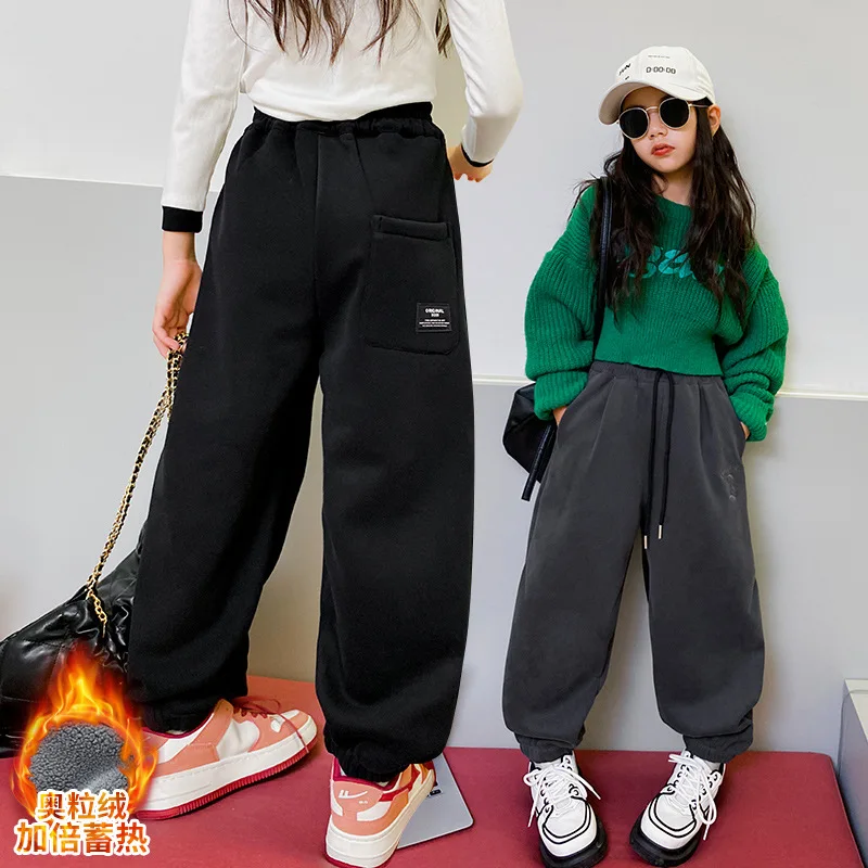 Теплые шаровары для мальчиков бархатные спортивные брюки для девочек Полосатые джоггеры брюки детские мягкие флисовые хлопковые повседневные брюки для детей 
Теплые шаровары для мальчиков бархатные спортивные брюки для девочек Полосатые джоггеры брюки детские мягкие флисовые хлопковые повседневные брюки для детей