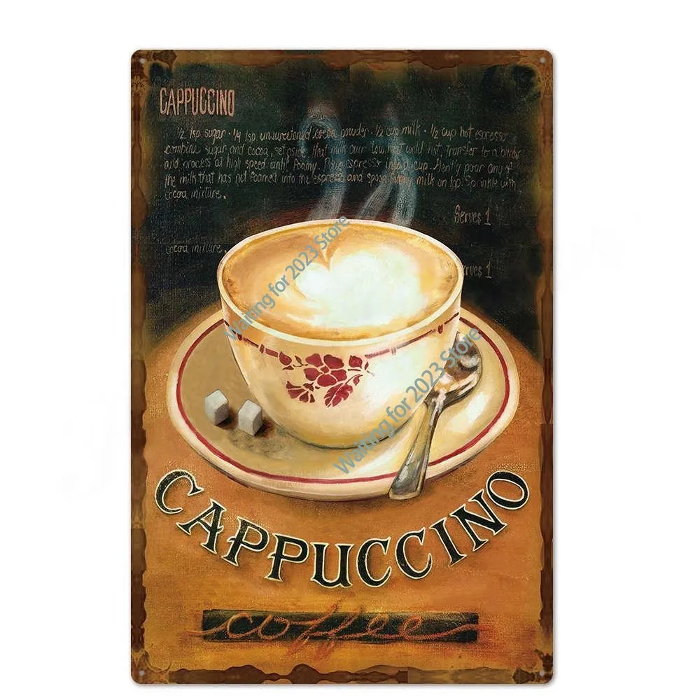 Coffee Tea Tin Sign Vintage Drinking Iron Plate Painting Plaque Cafe Kitchen Restaurant Coffee Corner Man Cave Club Decoration
Coffee Tea Tin Sign Vintage Drinking Iron Plate Painting Plaque Cafe Kitchen Restaurant Coffee Corner Man Cave Club Decoration