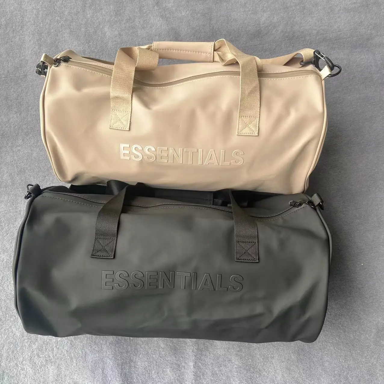 

RTRS Luxury Brand Men's Handheld Travel Bag Black Khaki Large Capacity Shoulder Strap Women's Fitness Handbag Hip Hop