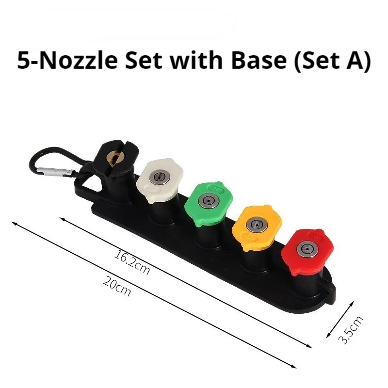 WMIOKEE набор быстроразъемных насадок для мойки высокого давления
WMIOKEE набор быстроразъемных насадок для мойки высокого давления