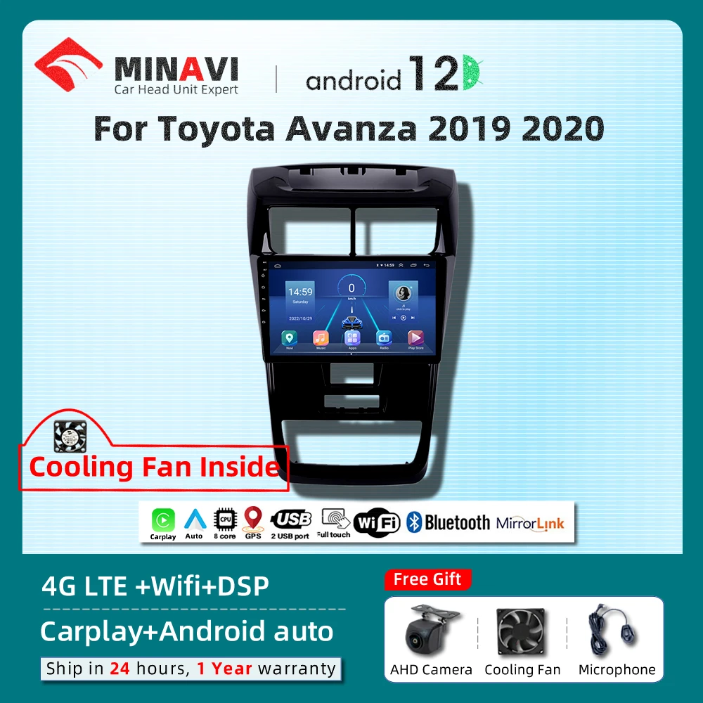 9 "Android плеер для Toyota Avanza Xenia 2019 2020 2021 Carplay автомобильное радио стерео Мультимедиа DVD GPS WIFI BT 4G LTE
9 "Android плеер для Toyota Avanza Xenia 2019 2020 2021 Carplay автомобильное радио стерео Мультимедиа DVD GPS WIFI BT 4G LTE