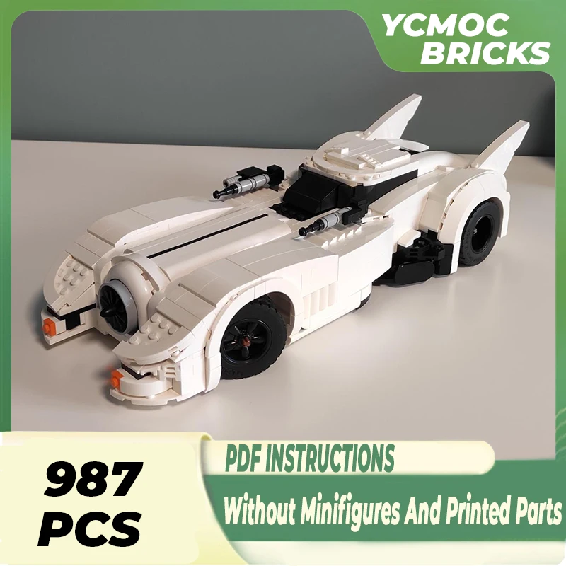 Moc Building Blocks Famous Movie Model White Bat Car Technical Bricks DIY Assembly Construction Toys For Childr Holiday Gifts
Moc Building Blocks Famous Movie Model White Bat Car Technical Bricks DIY Assembly Construction Toys For Childr Holiday Gifts