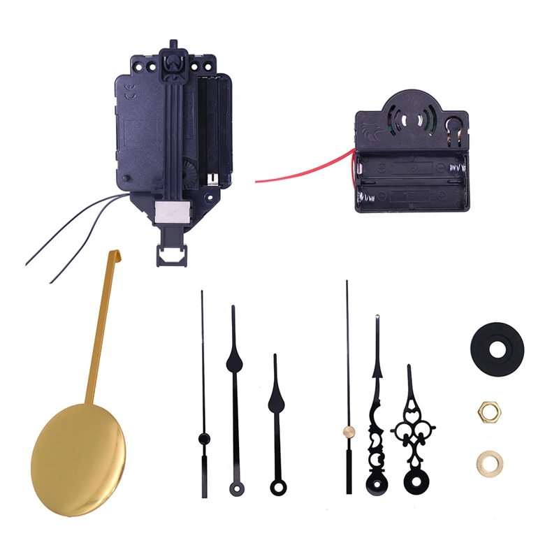 Kili Quartz Pendulum Movement DIY Wall Repair Parts,DIY Mechanism Pendulum Movements Replacement Chime Music Box Wall Clock
Kili Quartz Pendulum Movement DIY Wall Repair Parts,DIY Mechanism Pendulum Movements Replacement Chime Music Box Wall Clock