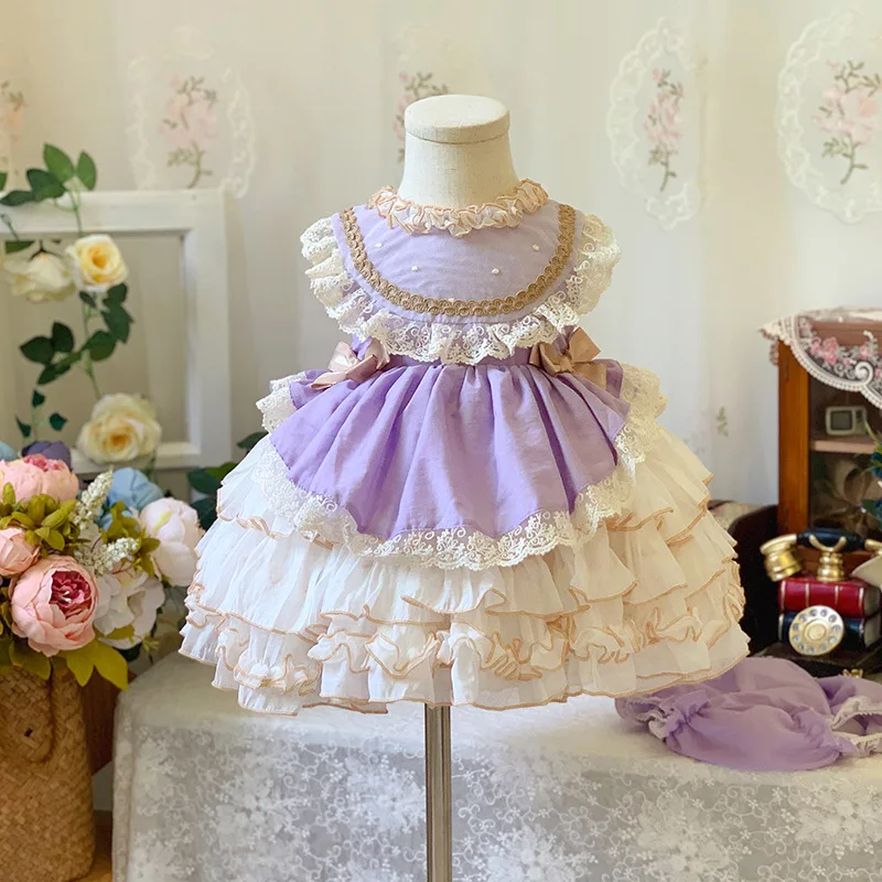 Lolita Dress Toddler Princess Girl Summer Dresses Kids Baby Girls Spanish Birthday Wedding Party Eid Boutique Ball Gown Vestido
Lolita Dress Toddler Princess Girl Summer Dresses Kids Baby Girls Spanish Birthday Wedding Party Eid Boutique Ball Gown Vestido