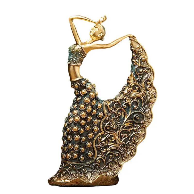 Desk Ornament Art Sculpture Dancing girl Figurines Table Top Centerpieces Decorative for Book Shelf Bar Cabinet Living Room
Desk Ornament Art Sculpture Dancing girl Figurines Table Top Centerpieces Decorative for Book Shelf Bar Cabinet Living Room