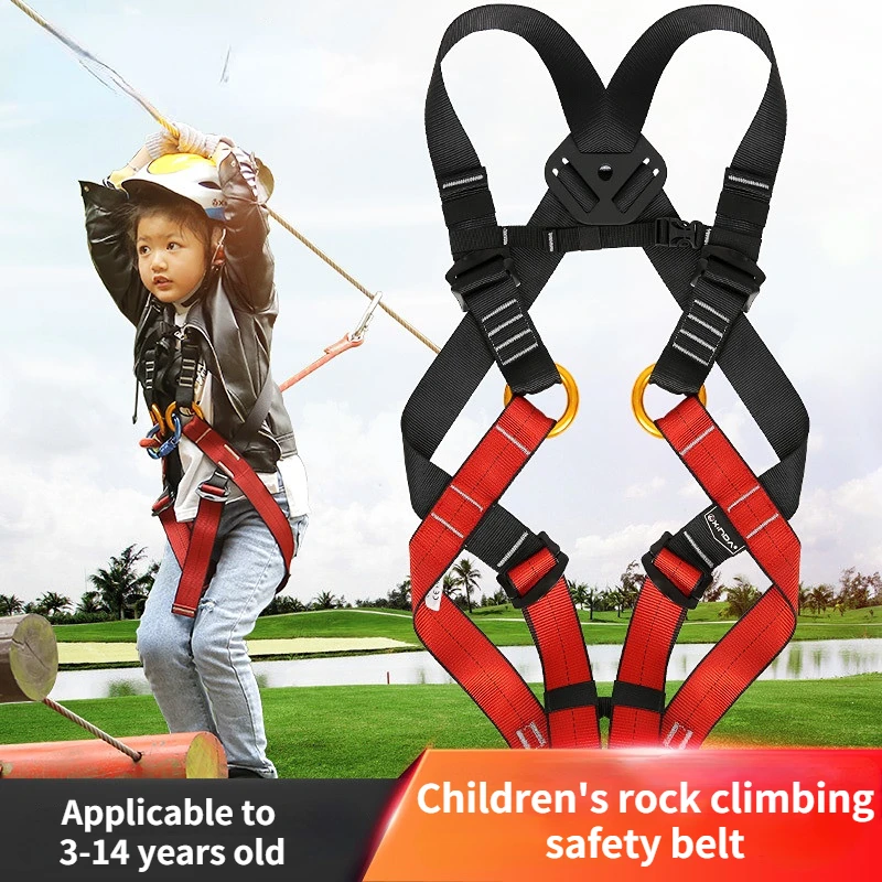 Kid's Safety Belt Child Full Body Harness Rock Climbing Children Safety Protection Kid Harness Outdoor Equipment Kits
Kid's Safety Belt Child Full Body Harness Rock Climbing Children Safety Protection Kid Harness Outdoor Equipment Kits