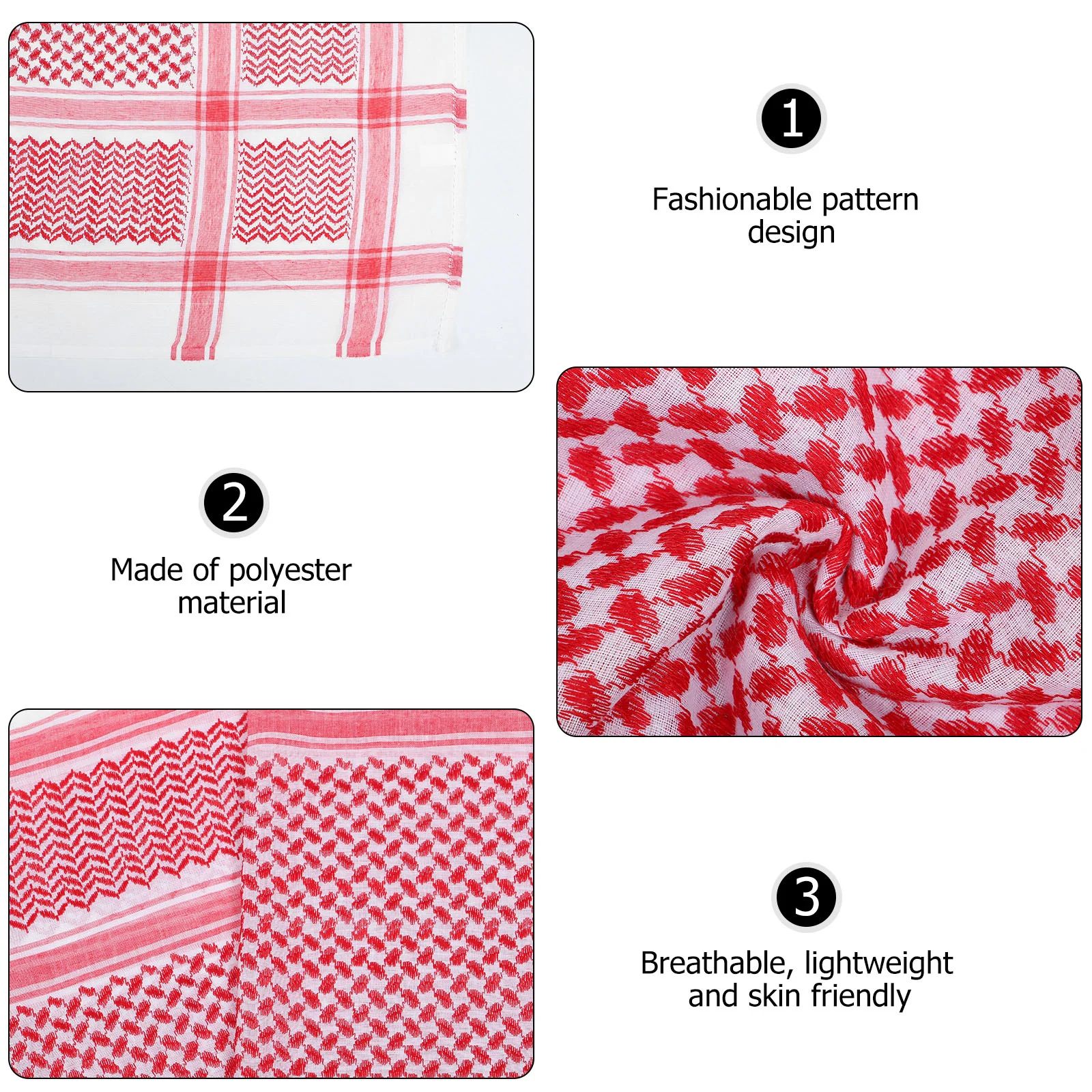 Men Arab Headscarf Arab Shemagh Muslim Hijab Dubai Kerchief Arabian Style Scraf 
Men Arab Headscarf Arab Shemagh Muslim Hijab Dubai Kerchief Arabian Style Scraf