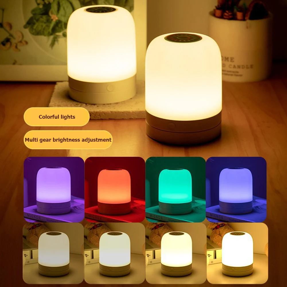 USB Smart Night Light Touch Sensor Bedside Table Lamp Living Room Bedroom Sleep Atmosphere Eye Protection Study Reading Lights
USB Smart Night Light Touch Sensor Bedside Table Lamp Living Room Bedroom Sleep Atmosphere Eye Protection Study Reading Lights