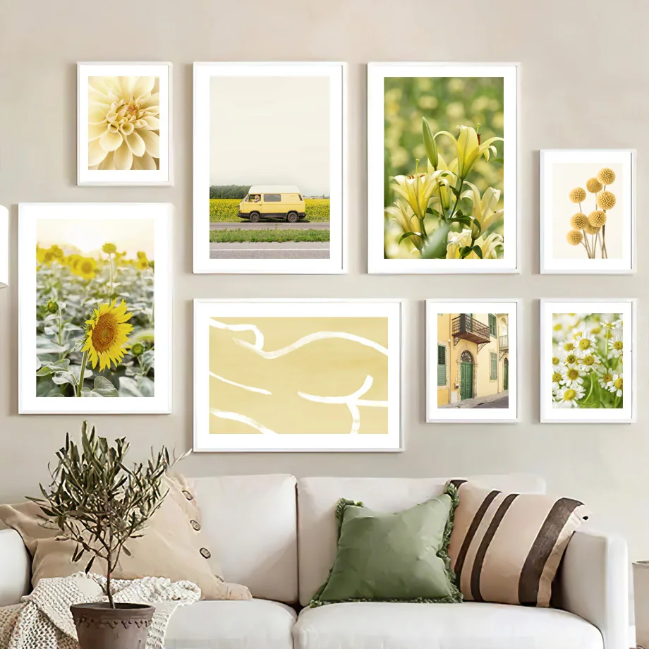 Yellow Grass Dahlia Daisy Sunflower Car Line Pose Wall Art Prints Canvas Painting Nordic Poster Decor Pictures For Living Room
Yellow Grass Dahlia Daisy Sunflower Car Line Pose Wall Art Prints Canvas Painting Nordic Poster Decor Pictures For Living Room