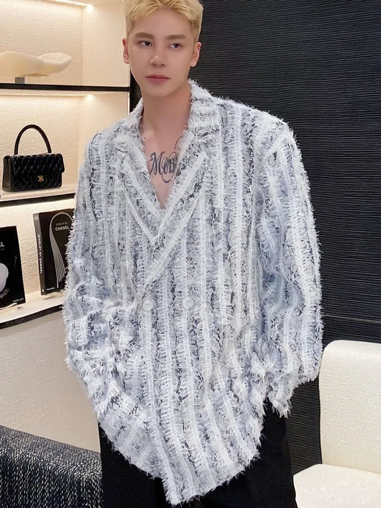 SYUHGFA Men Clothing Tide Koean Casual Feather Suit Blazer Hombre 2022 Spring Autumn Loose Simple Long Sleeve Blazers For Male
SYUHGFA Men Clothing Tide Koean Casual Feather Suit Blazer Hombre 2022 Spring Autumn Loose Simple Long Sleeve Blazers For Male